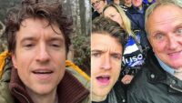 Greg James revela que seu pai está na UTI após sofrer derrame: ‘É muito desolador’