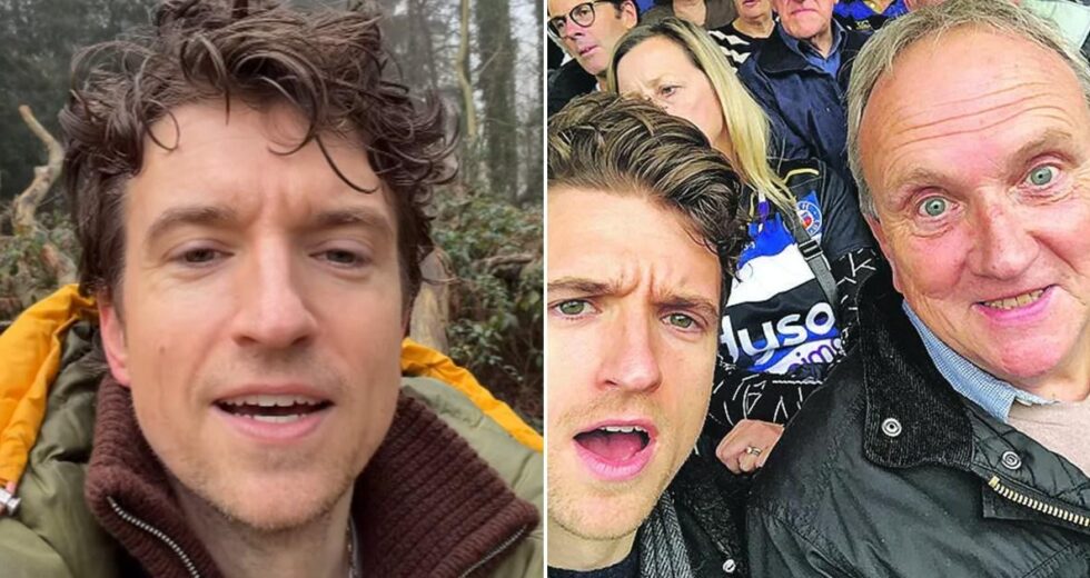 Greg James revela que seu pai está na UTI após sofrer derrame: ‘É muito desolador’