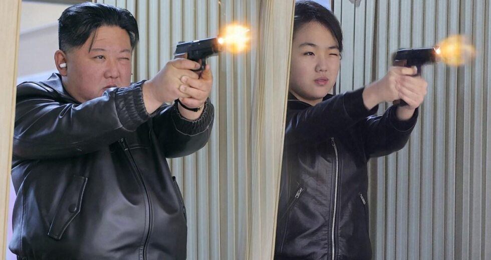 O último dia de pai e filha de Kim Jong-Un é um dia no campo de tiro | Notícias do mundo