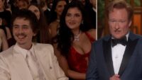 Timothée Chalamet ri do escândalo do balé após o roubo do Oscar de Conan O’Brien