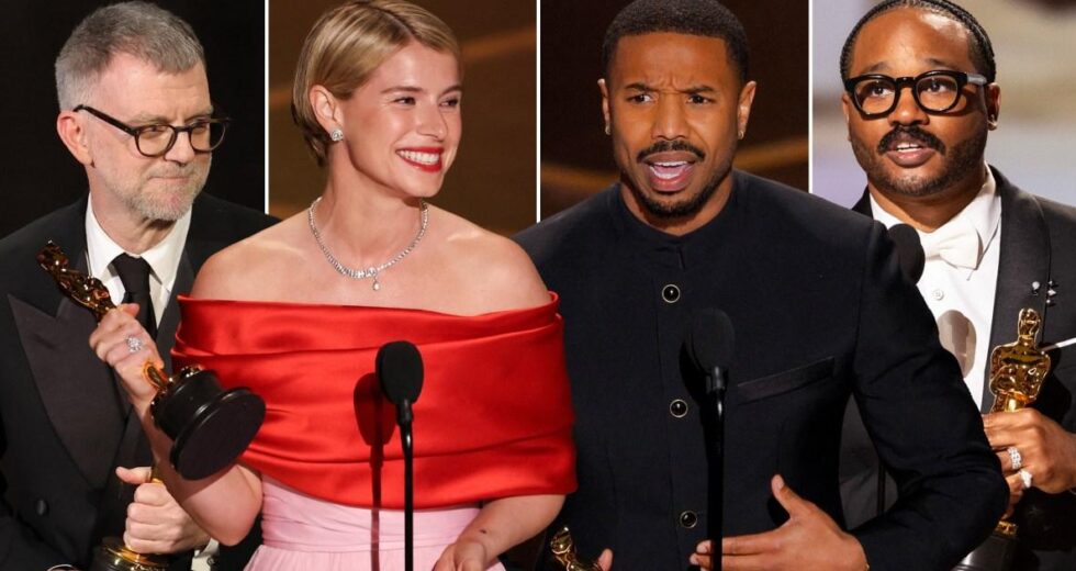 Michael B. Jordan e Jessie Buckley ganham melhor ator e atriz em emocionante cerimônia do Oscar