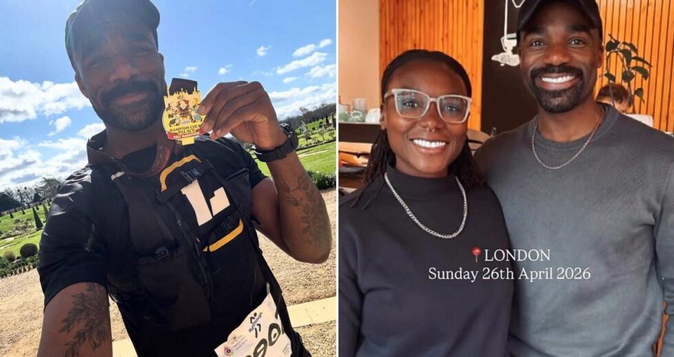 Ore Oduba, em lágrimas, revela o motivo doloroso pelo qual está correndo a Maratona de Londres