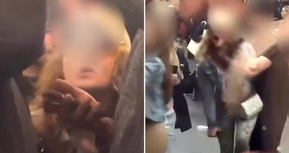 A briga começa no trem lotado da linha Elizbeth depois que ‘adolescentes são instruídos a parar de fumar’ | Notícias do Reino Unido