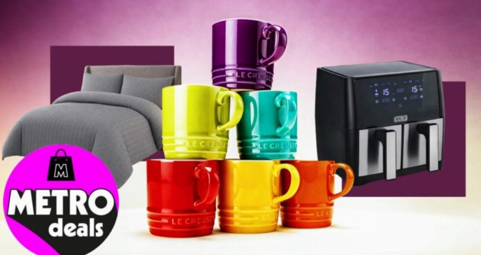 De canecas Le Creuset a fritadeiras de ar, compre as melhores ofertas de artigos para casa a partir de £ 12,99