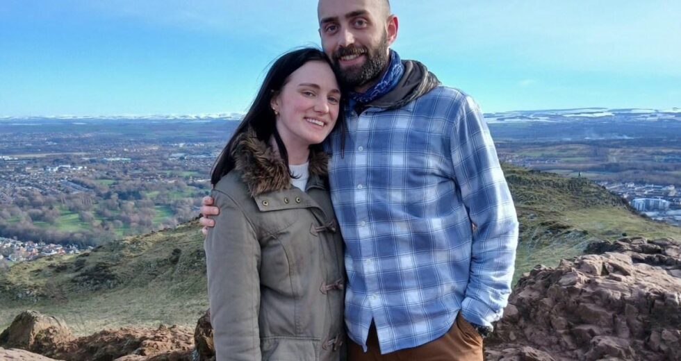 Fiquei noiva apenas 24 horas depois de conhecer meu namorado pela primeira vez