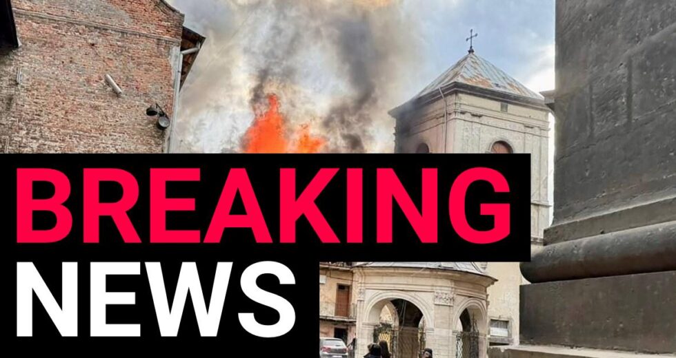Momento em que onda de drones russos atinge Lviv, destruindo igreja e matando seis | Notícias do mundo