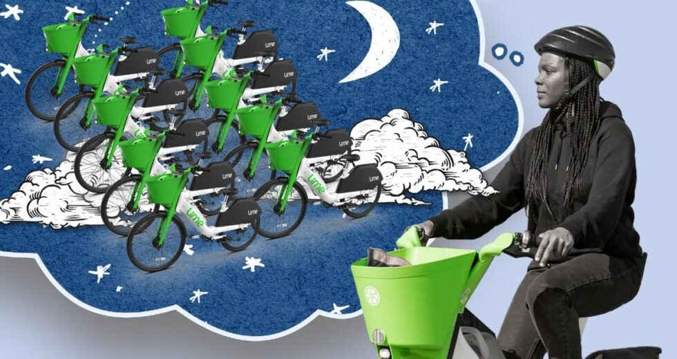 Dentro do armazém onde as bicicletas Lime passam à noite | Notícias do Reino Unido