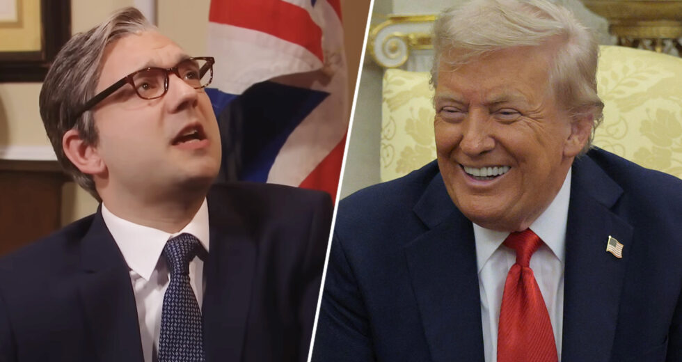 Trump compartilha clipe do ‘SNL UK’ zombando de Keir Starmer e de si mesmo