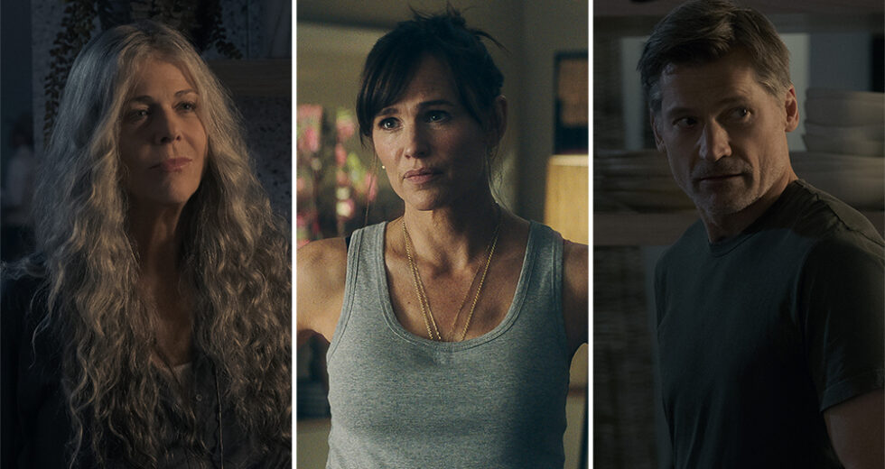 Jennifer Garner nas reuniões do episódio 203 de ‘The Last Thing He Told Me’