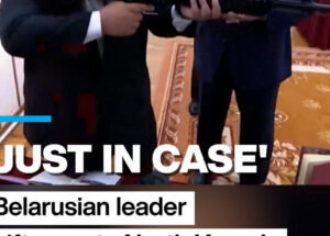 Kim Jong Un, da Coreia do Norte, presenteou arma com líder bielorrusso