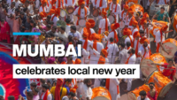 Mumbai comemora ano novo local