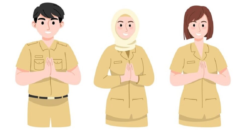 Primeiro dia de trabalho, Bantul ASN não está autorizado a entrar no escritório