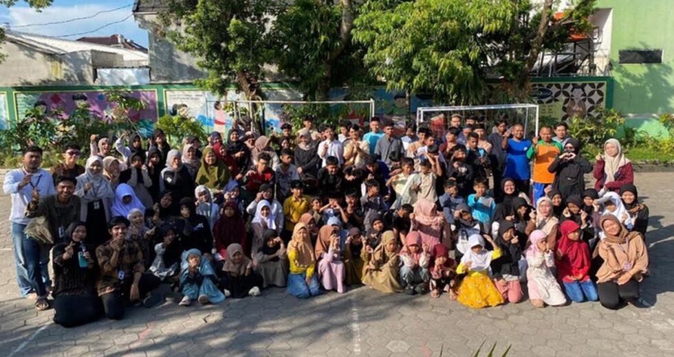 Cem crianças em Sleman ingressam no internato islâmico do Ramadã com BAZNAS