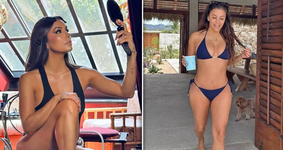 Eva Longoria dá tiros incríveis para comemorar seu 51º aniversário!