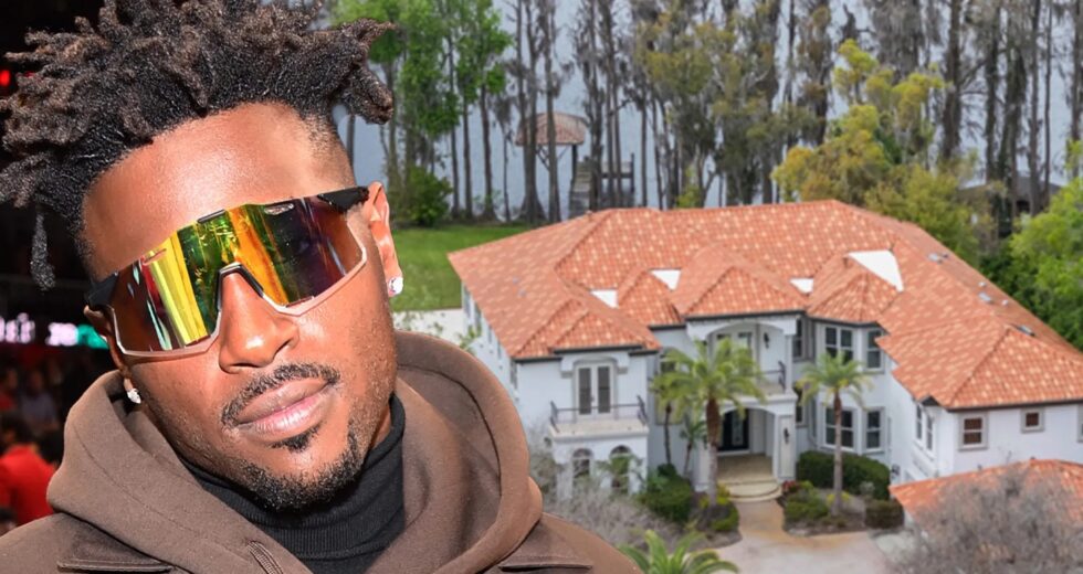Antiga mansão de Antonio Brown na Flórida sob contrato 10 dias após ser listada