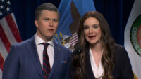 Espetos Cold Open do SNL Disparo DHH de Kristi Noem