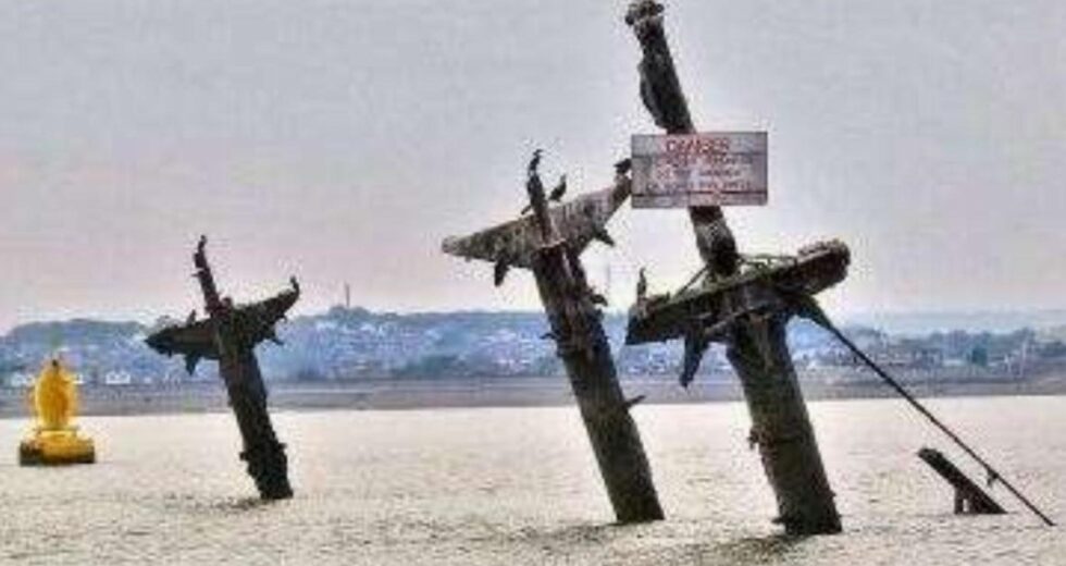 ‘Naufrágio do Juízo Final’ repleto de explosivos que podem desencadear tsunami no Tâmisa ampliou zona de exclusão | Notícias do Reino Unido