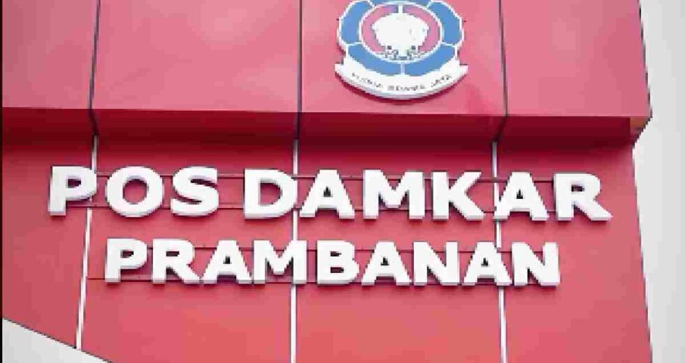 O Corpo de Bombeiros de Prambanan ainda não está operacional, o pessoal está tendo problemas