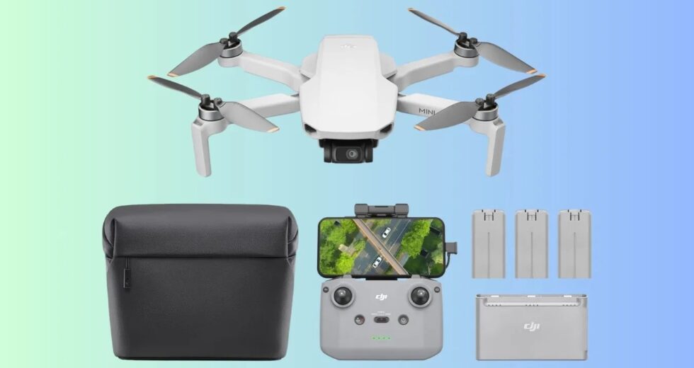 Imagens estabilizadas em 4K, alcance de transmissão de 10 km e 93 minutos de vôo por US$ 309: o DJI Mini 4K está à venda