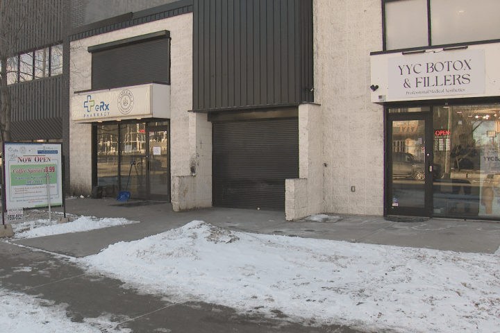 Vadiar fora da farmácia de Calgary levanta preocupações sobre a segurança