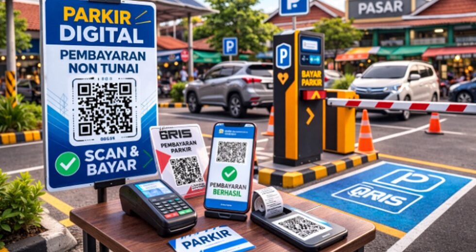 Estacionamento sem dinheiro começa a ser implementado em Bantul