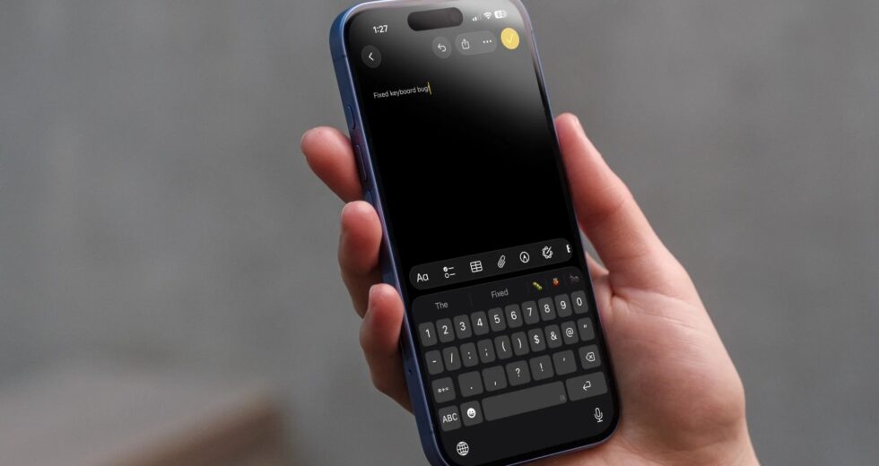 A atualização do iOS 26.4 finalmente corrige o irritante bug do teclado do iPhone