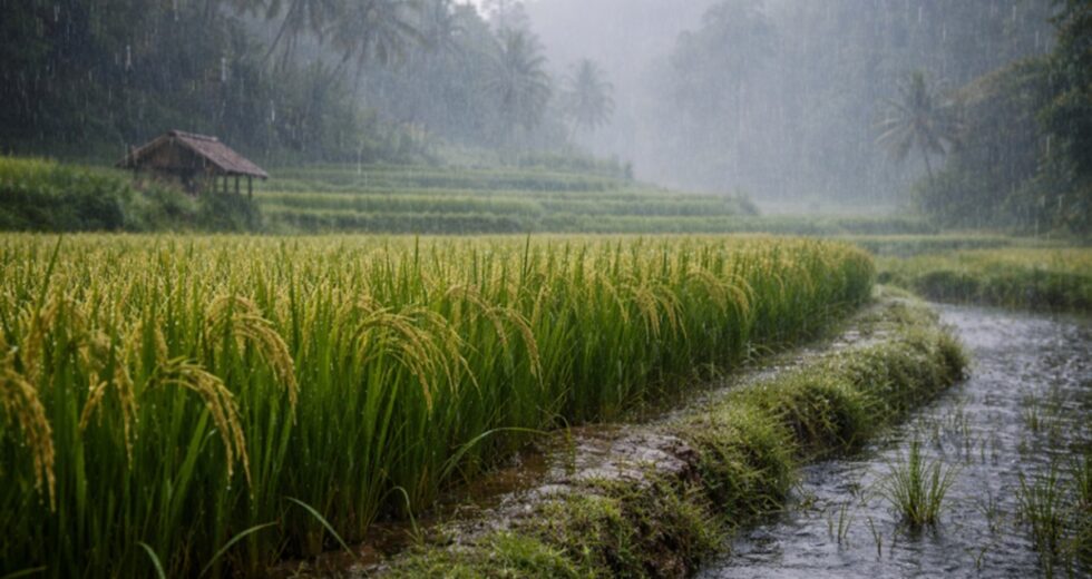 Ao contrário de outras áreas, ocorrerá uma seca húmida em Banjarnegara