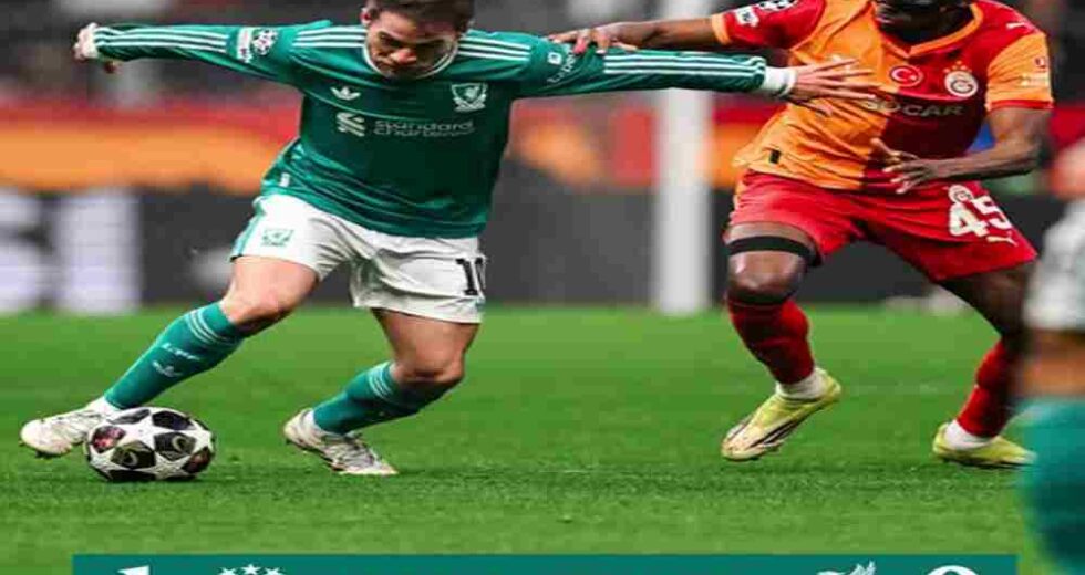 Liverpool cai 0-1 na sede do Galatasaray, Lemina marca gol rápido