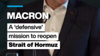 Macron anuncia missão ‘puramente defensiva’ para reabrir Estreito de Ormuz