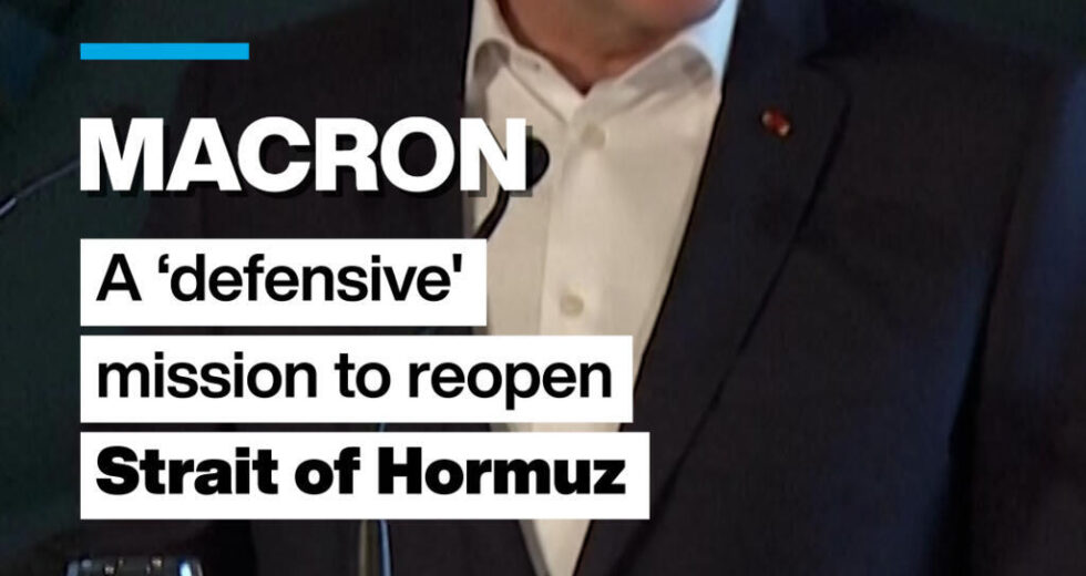 Macron anuncia missão ‘puramente defensiva’ para reabrir Estreito de Ormuz