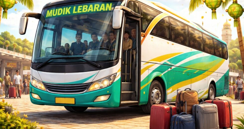 O pico de fluxo de chegadas de regresso a casa em Bantul ocorreu hoje