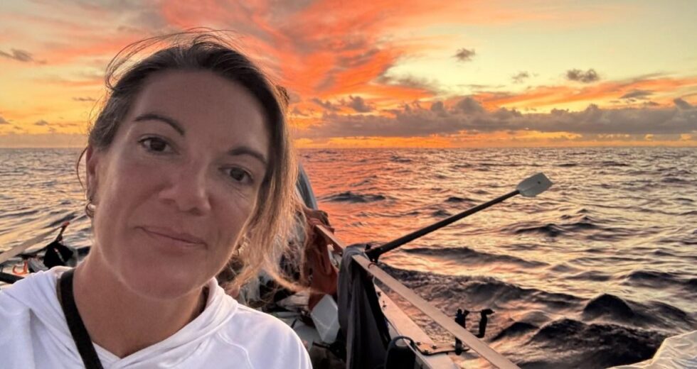 ‘No dia em que meu pai morreu, parti para remar 3.000 milhas através do Atlântico’