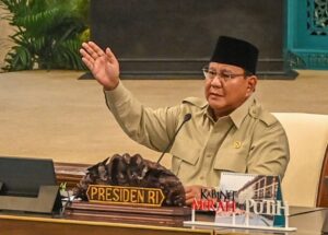 MBG continua sendo uma prioridade, Prabowo: tenho certeza de que estou no caminho certo