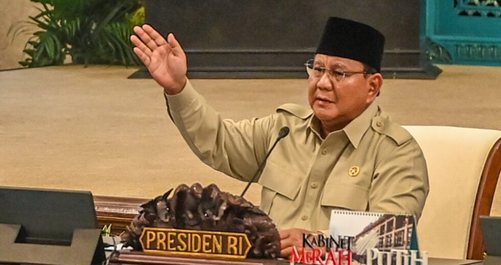 MBG continua sendo uma prioridade, Prabowo: tenho certeza de que estou no caminho certo