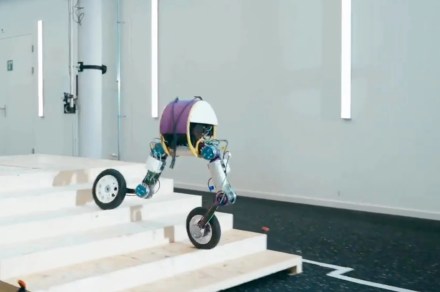 O incrível robô Roadrunner da RAI deixa humanóides para trás