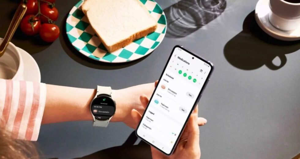 O aplicativo Samsung Health para telefones Galaxy ganha uma ferramenta de medicamentos que também funciona como caçador de descontos