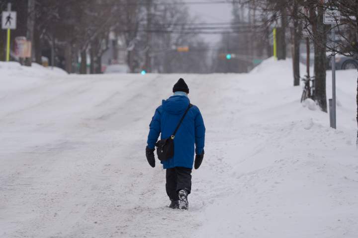 Partes da Nova Escócia e Quebec recebem rajadas de neve no início da primavera