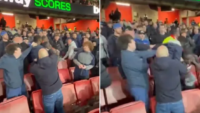 Thierno Barry posta vídeo de torcedores do Everton atacando seus amigos após derrota do Arsenal no Emirates Stadium | Futebol