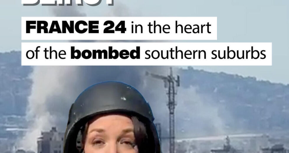 Beirute: FRANÇA 24 no coração dos subúrbios bombardeados do sul