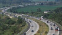 Veículos nas estradas regionais com pedágio de Nusantara aumentam antes do regresso a casa em 2026