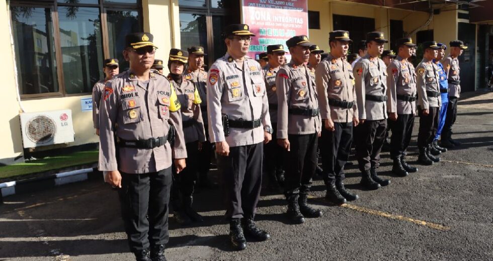 Operação Ketupat Progo 2026, Polícia de Bantul destaca 550 funcionários