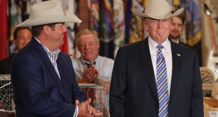 “They’re my people”: Trump shrugs off concerns of MAGA ranchers’ beef