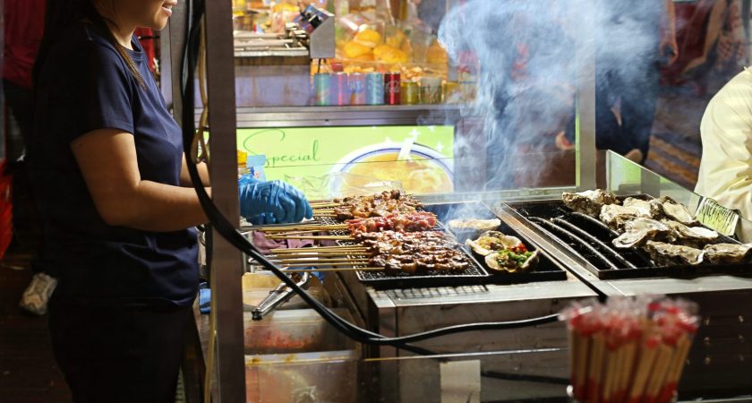 Hong Kong street food moved indoors