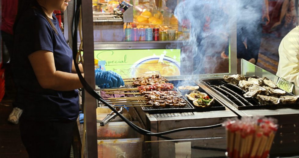 Hong Kong street food moved indoors