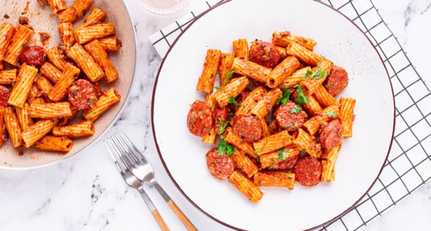 The pasta that starts in the freezer