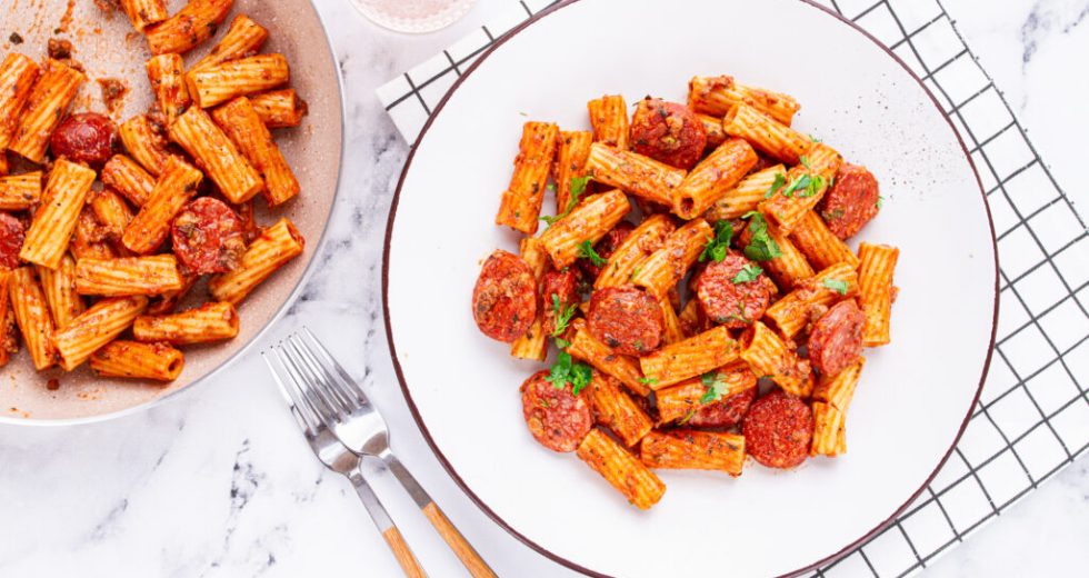 The pasta that starts in the freezer