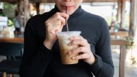 Is iced coffee really unprofessional at a job interview?