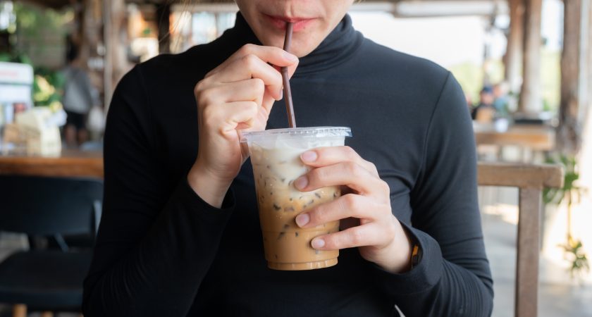 Is iced coffee really unprofessional at a job interview?