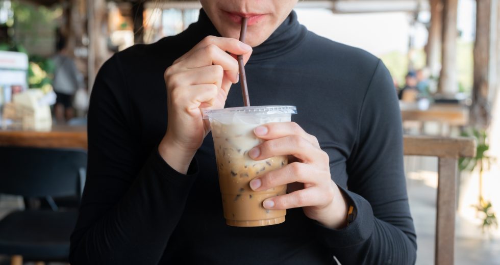 Is iced coffee really unprofessional at a job interview?